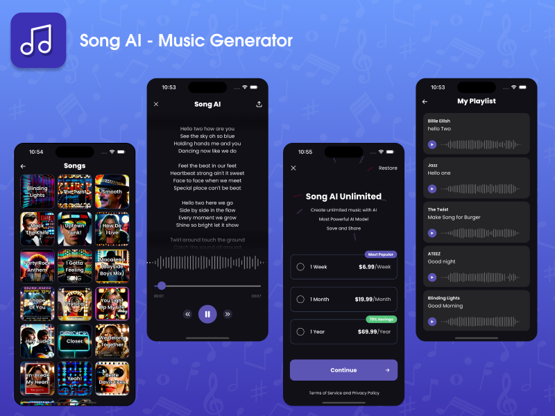 Song AI - Music Generator